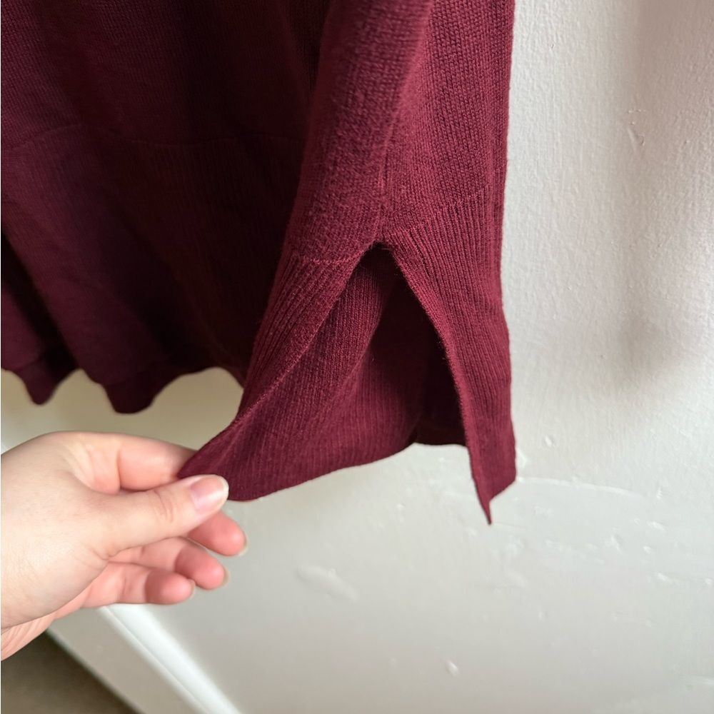 Worthington Women’s Burgundy Sweater Size Small - Picture 3 of 5